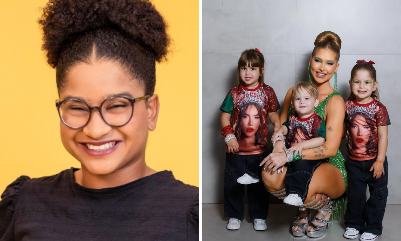 BBB 26: Milena revela que tentou trabalhar como bab&aacute; das filhas de Virginia.Foto: Reprodu&ccedil;&atilde;o / TV Globo / Redes sociais 