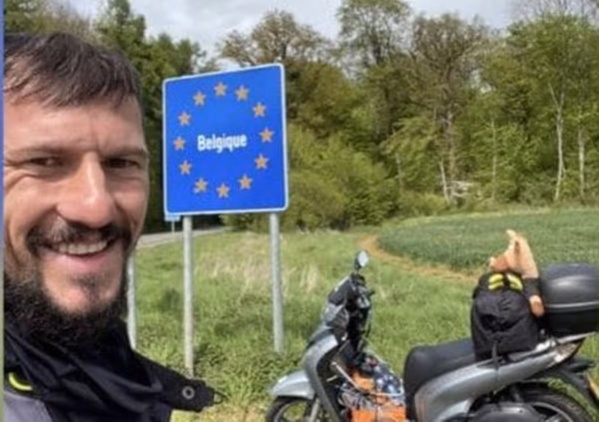 Catarinense que deu a volta ao mundo morre em acidente de moto. Foto: Redes SociaisMorto No Chile