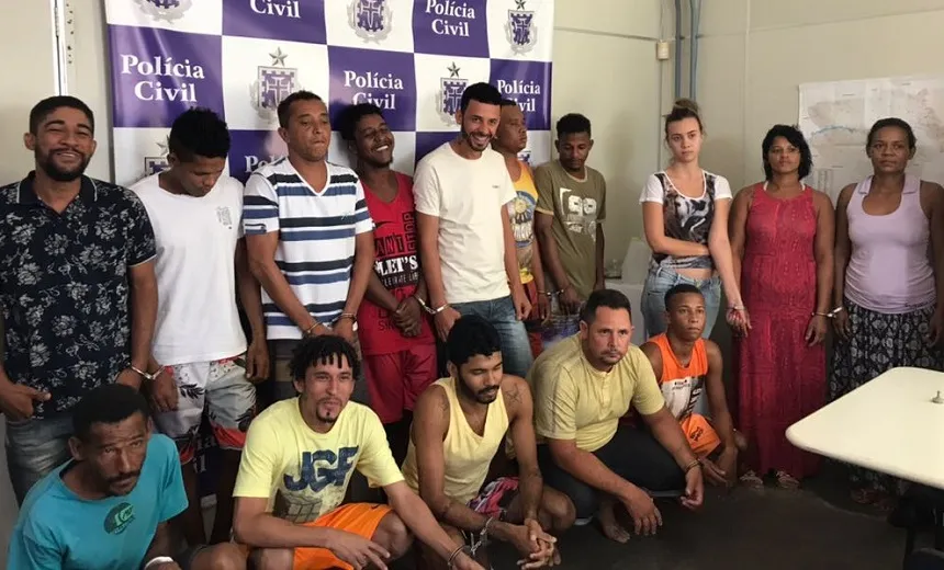 CAPTURA EM MASSA: 15 integrantes de quadrilha são presos durante operação em Jequié