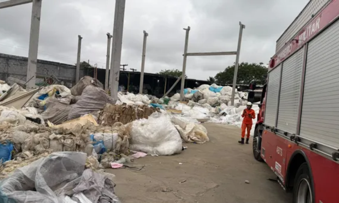 Estrutura de empresa desabou e matou duas funcion&aacute;rias em Salvador. Foto: Reprodu&ccedil;&atilde;o