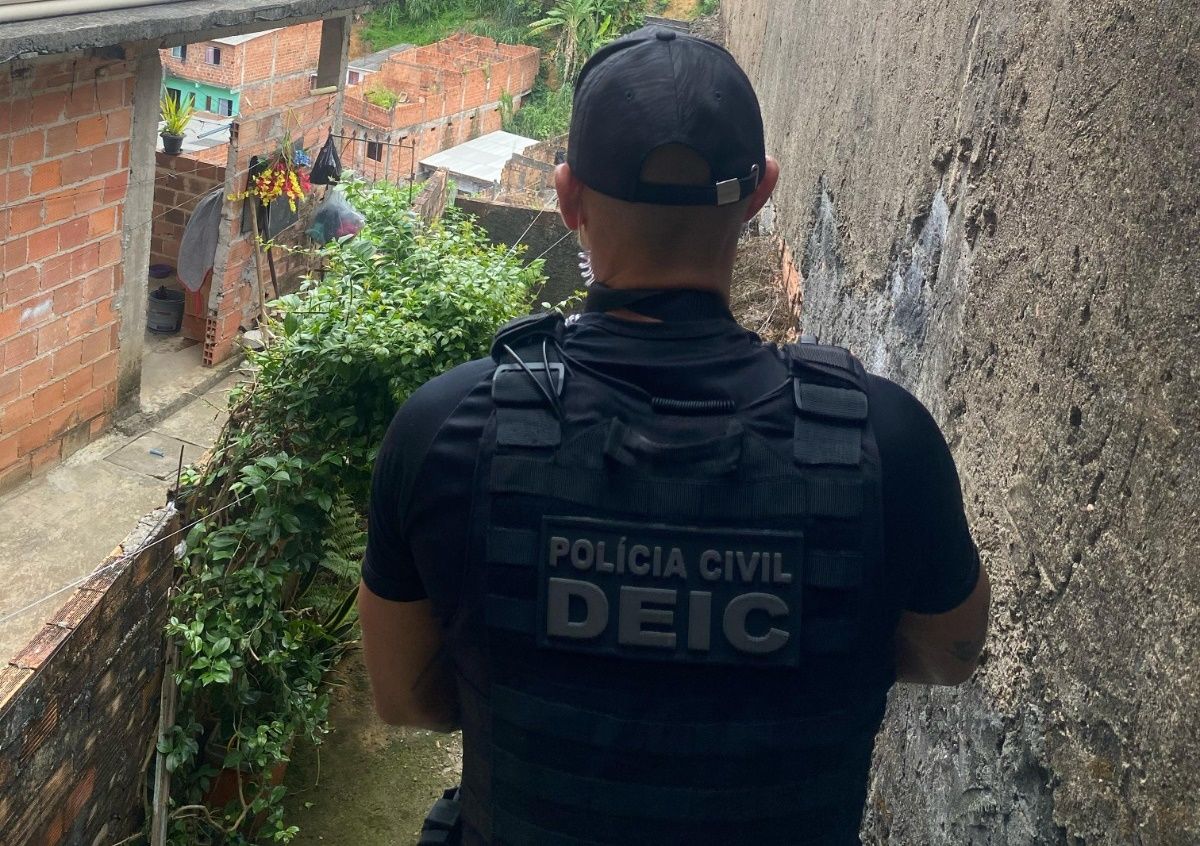 PM é preso em por sequestro em Camaçari. Foto: Divulgação / Ascom PC-BA