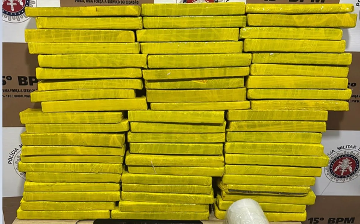 Polícia apreende 60 tabletes de maconha em Itabuna, sul da Bahia