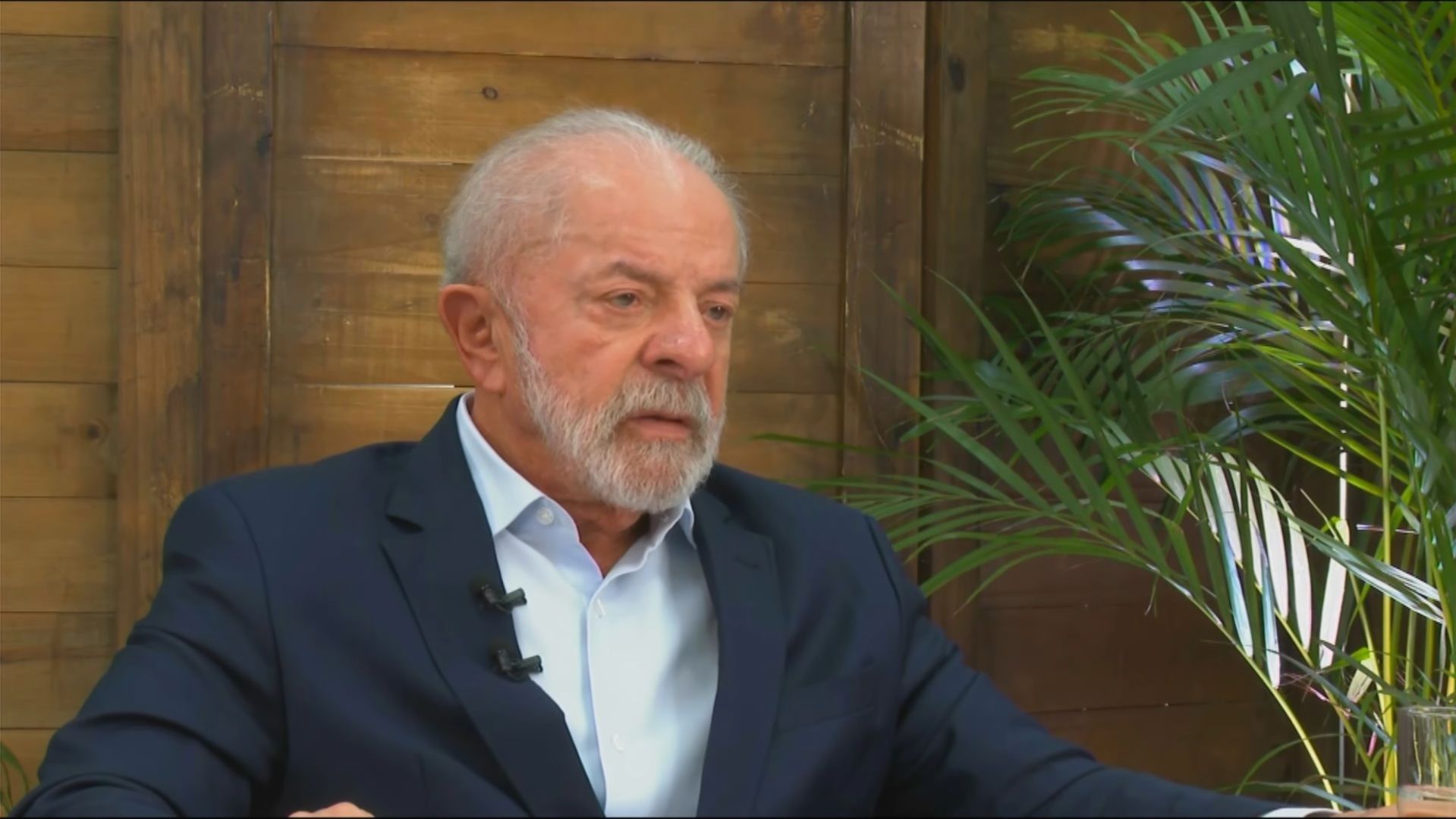 Lula em entrevista a Pablo Reis, da TV Aratu | Foto: Reprodu&ccedil;&atilde;o/TV Aratu