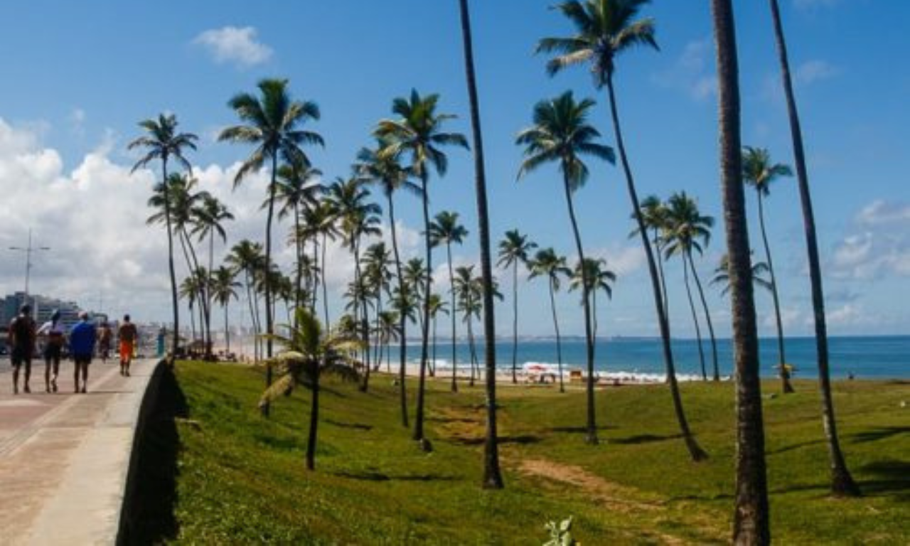 Thiana Biondo morreu após sofrer uma parada cardíaca enquanto treinava na orla do Jardim de Alah, em Salvador.Foto: Secom PMS