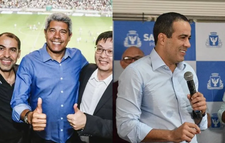 Torcedores do Vitória, Jerônimo e Bruno Reis celebram classificação do Bahia na Copa do Brasil