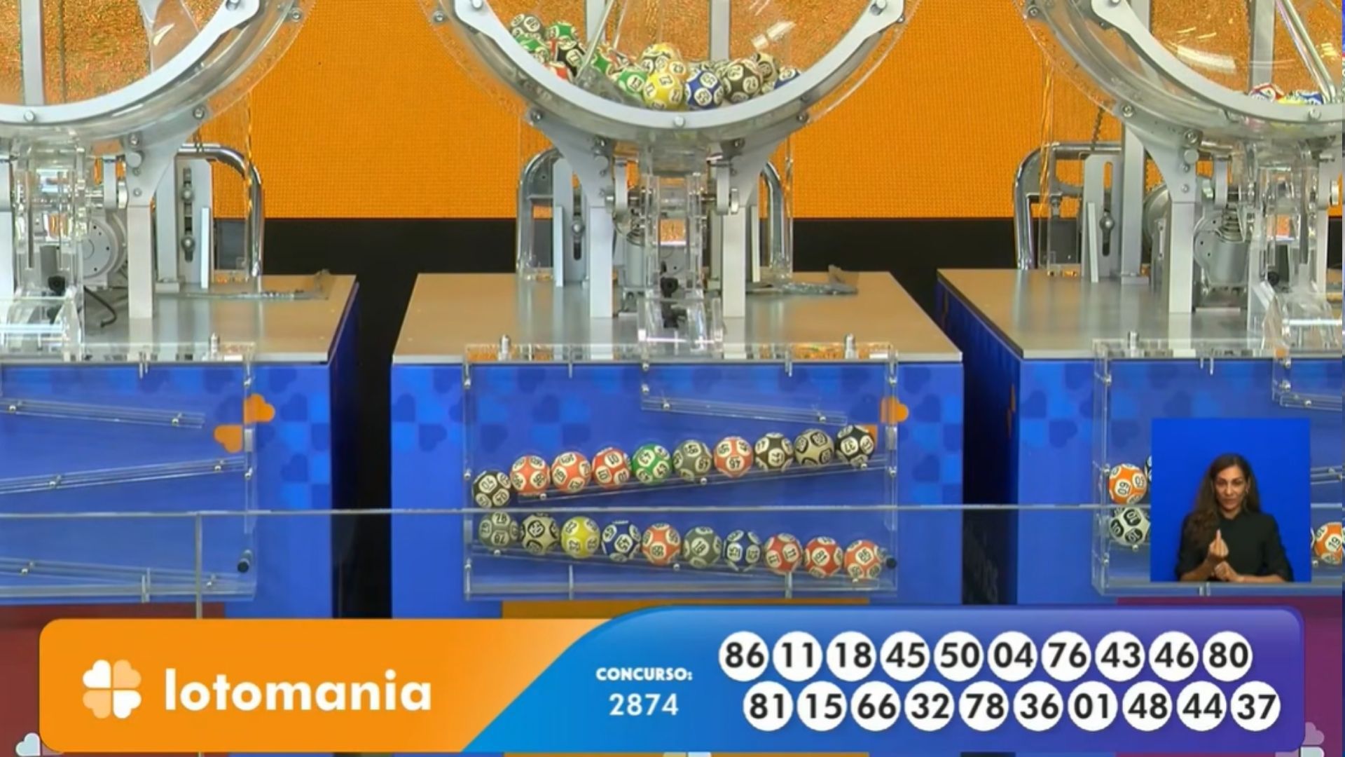 Lotomania 2874, 12 de janeiro | Reprodução/YouTube