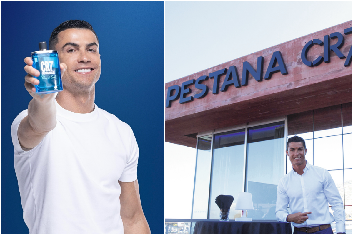 Além do futebol, Cristiano Ronaldo virou o primeiro jogador bilionário com negócios em várias áreas. Foto: Instagram