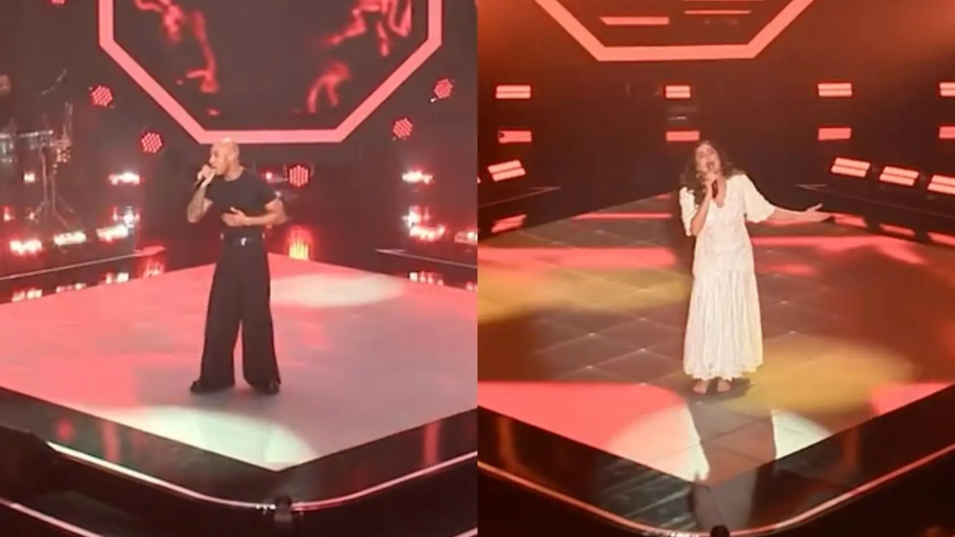 Pedro Mussum e Natascha Falcão foram alguns dos destaques da estreia do The Boice Brasil