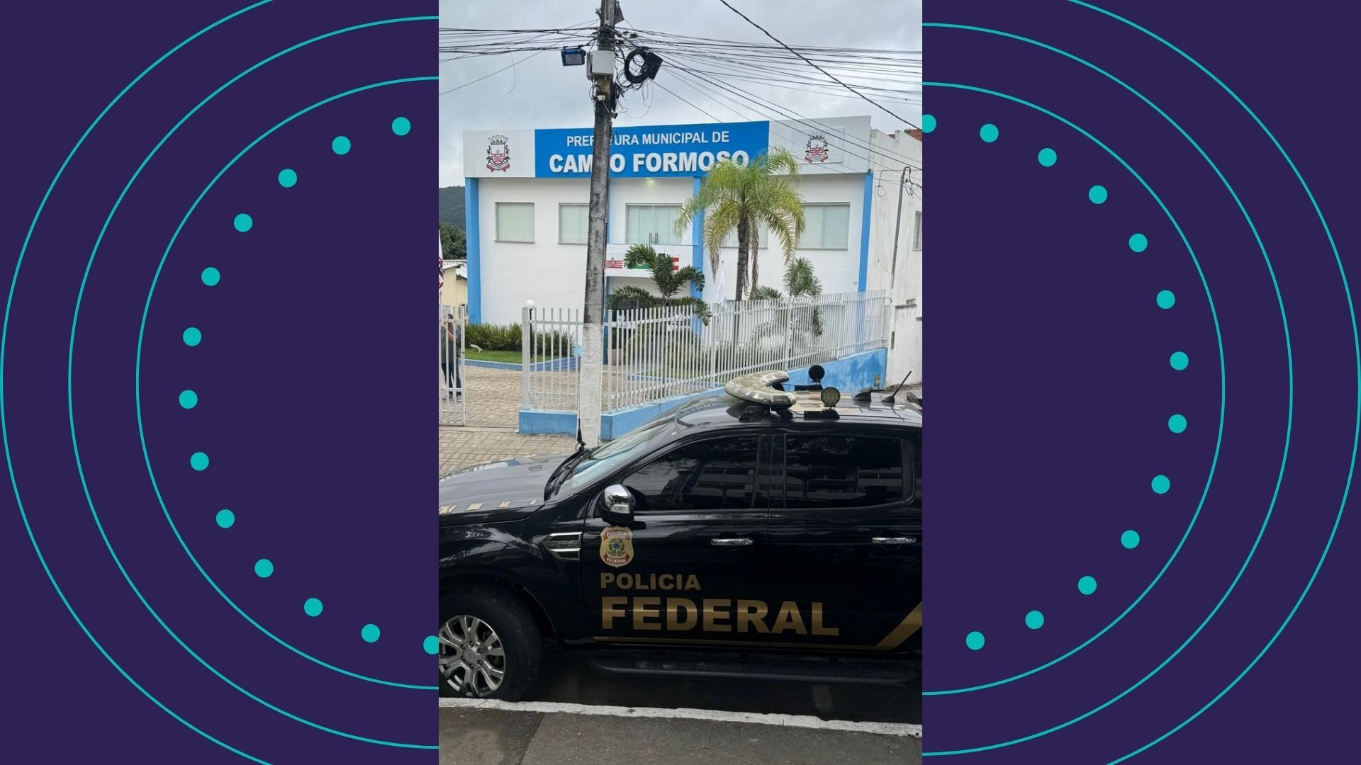 Polícia Federal cumpriu mandados na prefeitura de Campo Formoso | Foto: ascom/PF
