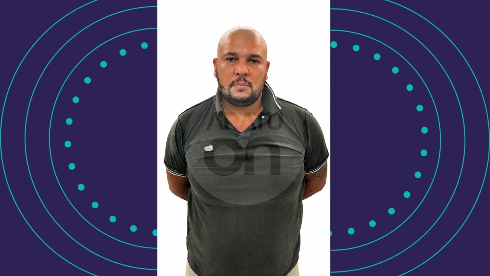 Foto: policial alvo de pris&atilde;o 