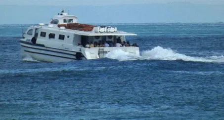 Travessia de Mar Grande pode ser suspensa por causa do mau tempo; ida à Morro é feita por conexão