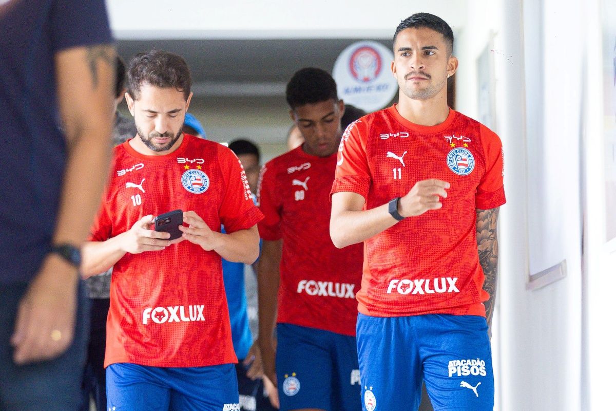 Com a pausa do calend&aacute;rio brasileiro para a Copa do Mundo, ser&atilde;o mais de 50 dias sem jogos oficiais; confira a programa&ccedil;&atilde;o do Bahia durante o per&iacute;odo. Foto: EC Bahia