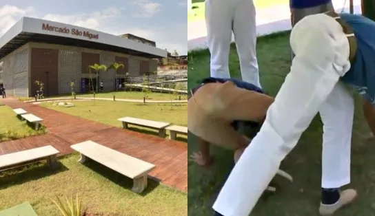 Capoeiristas do Mercado São Miguel criticam presidente da Associação dos Permissionários por boicote