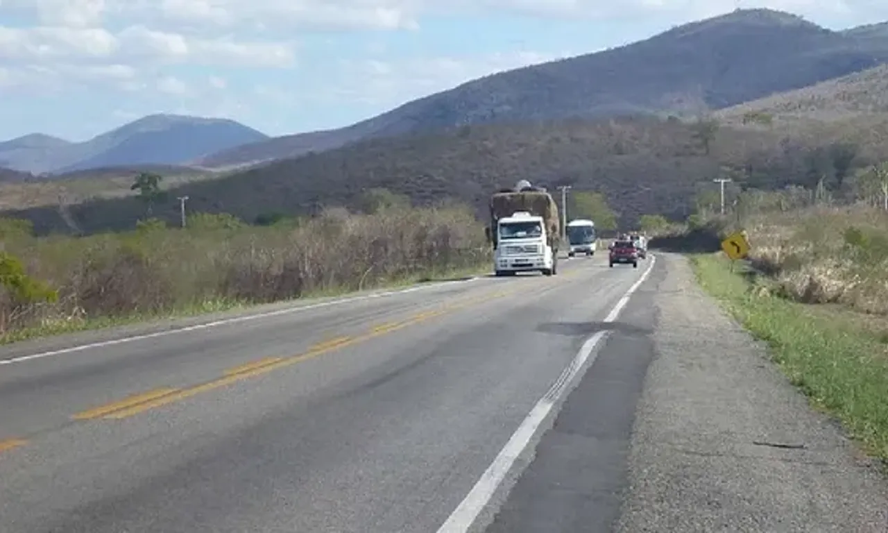 Crian&ccedil;a de sete anos morre ap&oacute;s atropelamento na BR-116, em Santa B&aacute;rbara