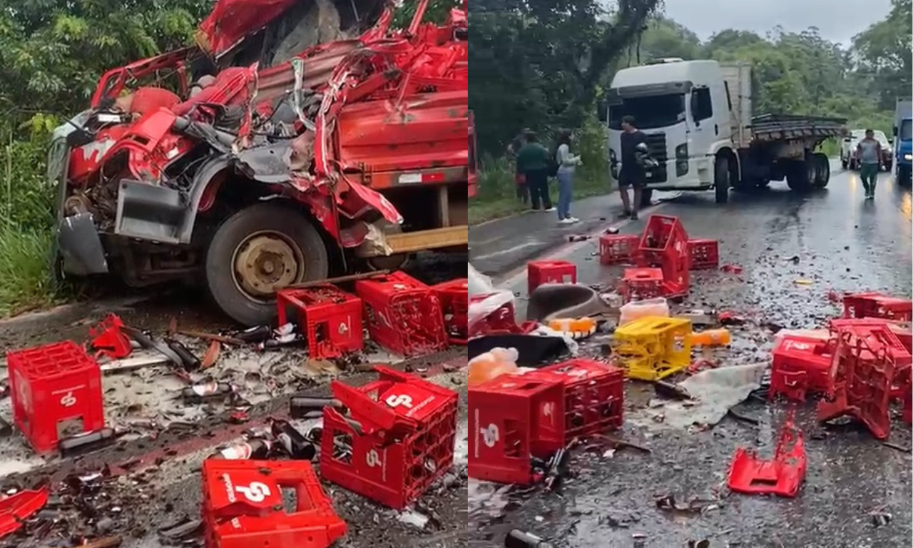 Três homens morrem em acidente na BR-415. Foto: Leitor Aratu On