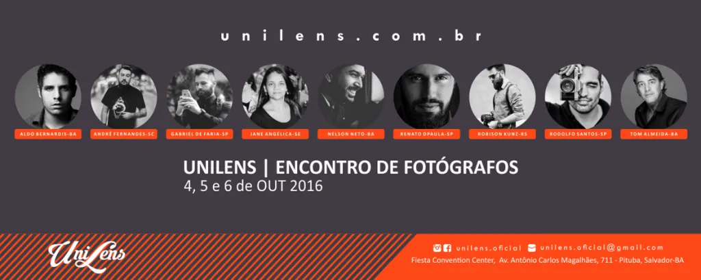 UNILENS: Encontro de Fotógrafos acontece no mês de outubro em Salvador