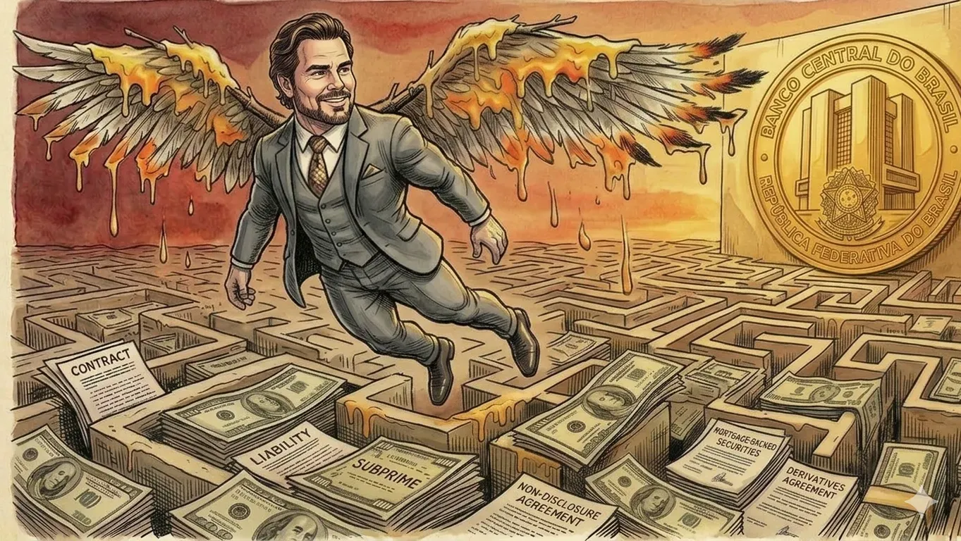 Voo Icaro Daniel Vorcaro