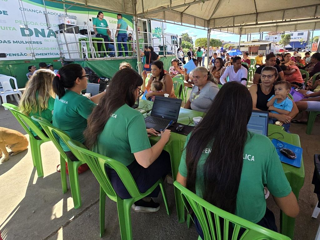 O mutirão de serviços é voltado para a população quilombola da região, em Simões Filho, e acontece no próximo domingo (20). Foto: Divulgação/DPE-BA
