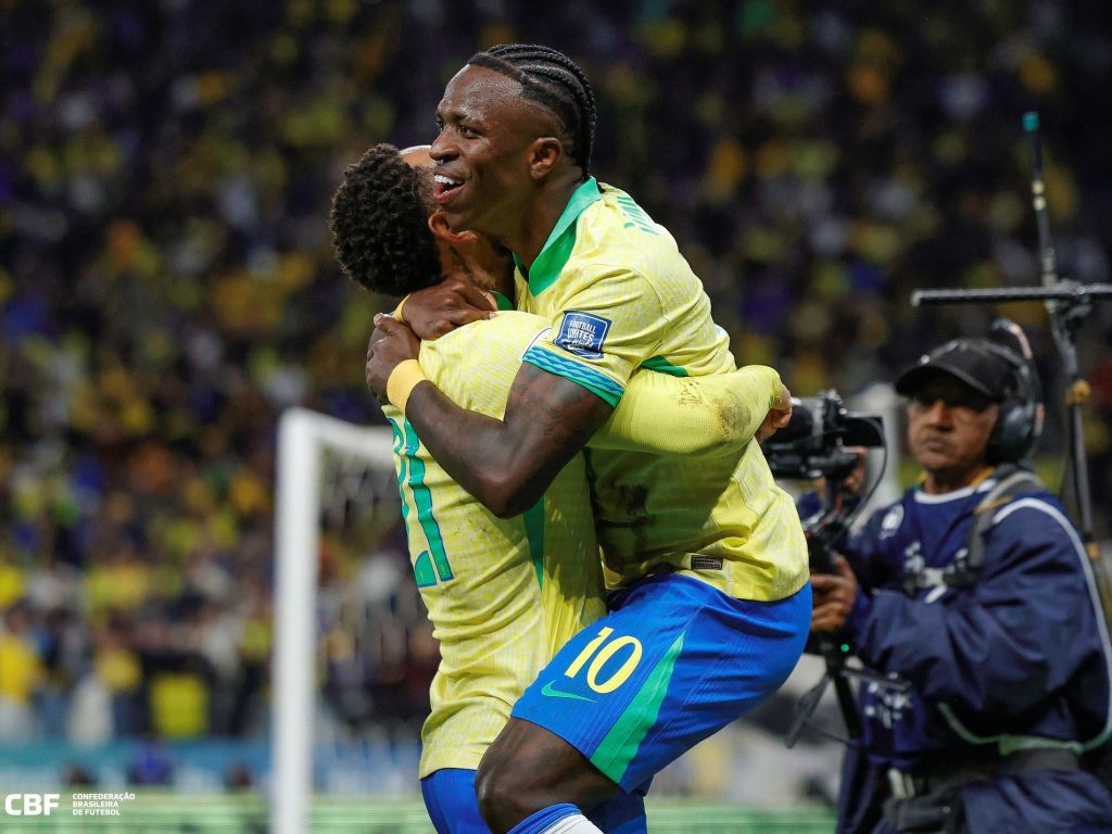 O Brasil venceu o Paraguai por 1x0 e, graças à derrota da Venezuela para o Uruguai, garantiu uma vaga para a Copa do Mundo, com antecedência. Foto: Rafael Ribeiro/CBF