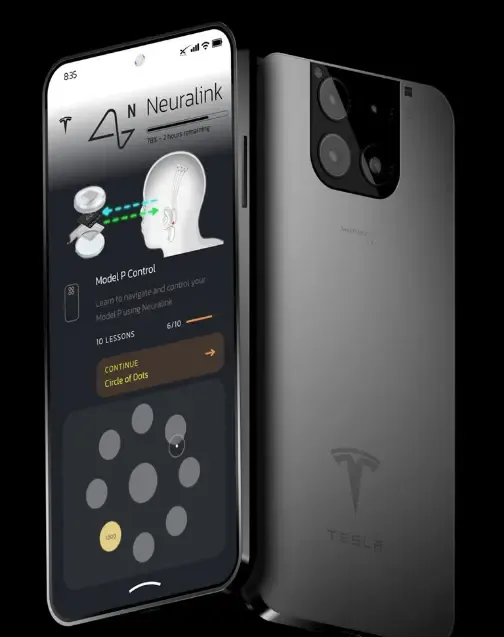 Neuralink |  Foto: Ilustração| Teslapiphone