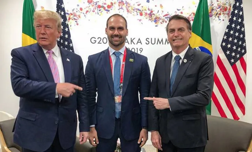Levantamento indica Eduardo Bolsonaro a sete votos de aprovação para embaixada nos EUA
