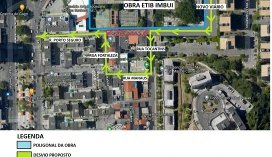 Rua no Imbuí terá alterações no trânsito a partir desta segunda; confira