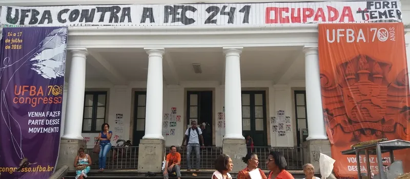 “REITORIA OCUPADA”: A vida e os ideais dos estudantes que ocuparam a Ufba contra a PEC 241