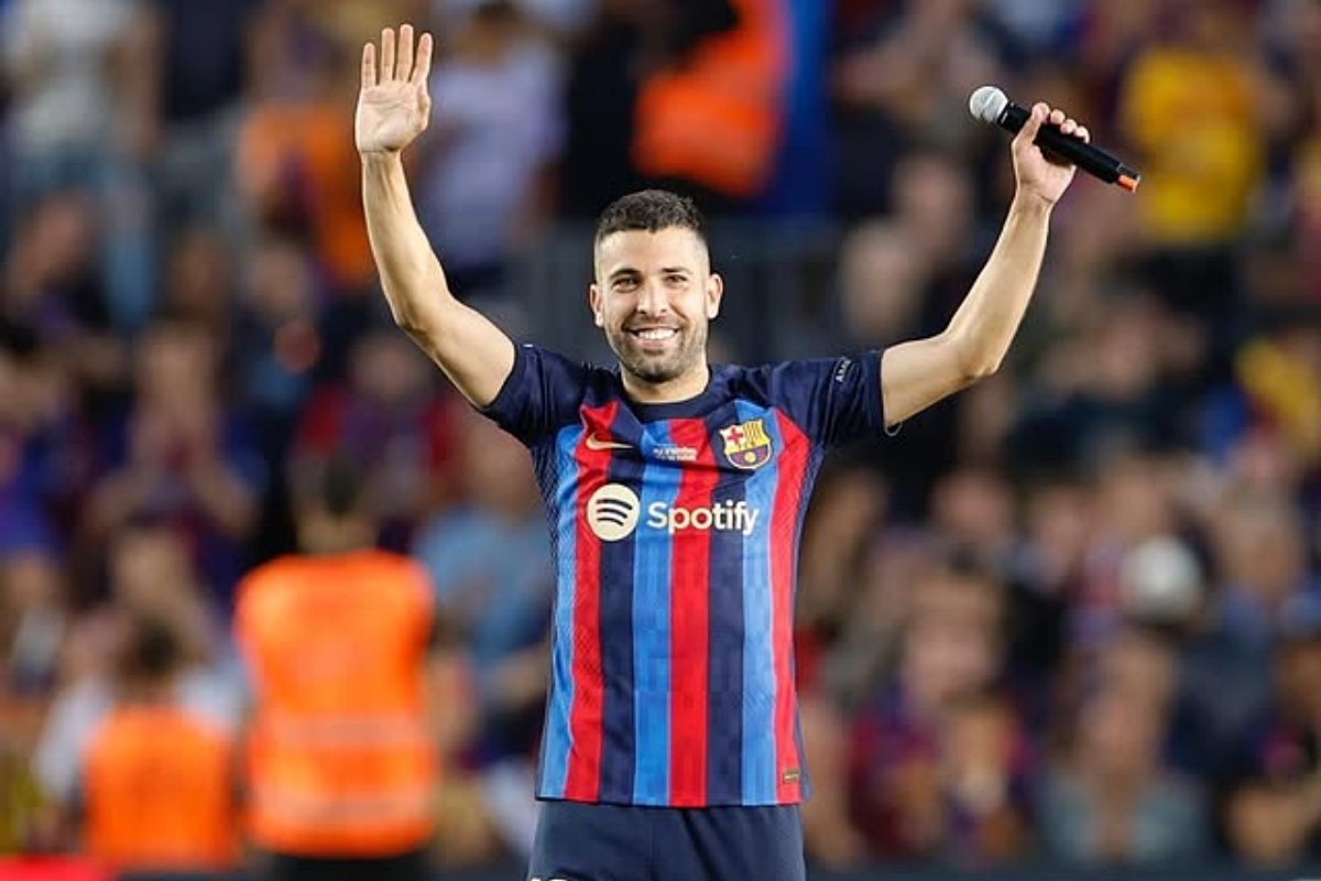 Ídolo do Barcelona e parceiro de Messi, Jordi Alba anunciou aposentadoria do profissional aos 36 anos. Foto: Instagram
