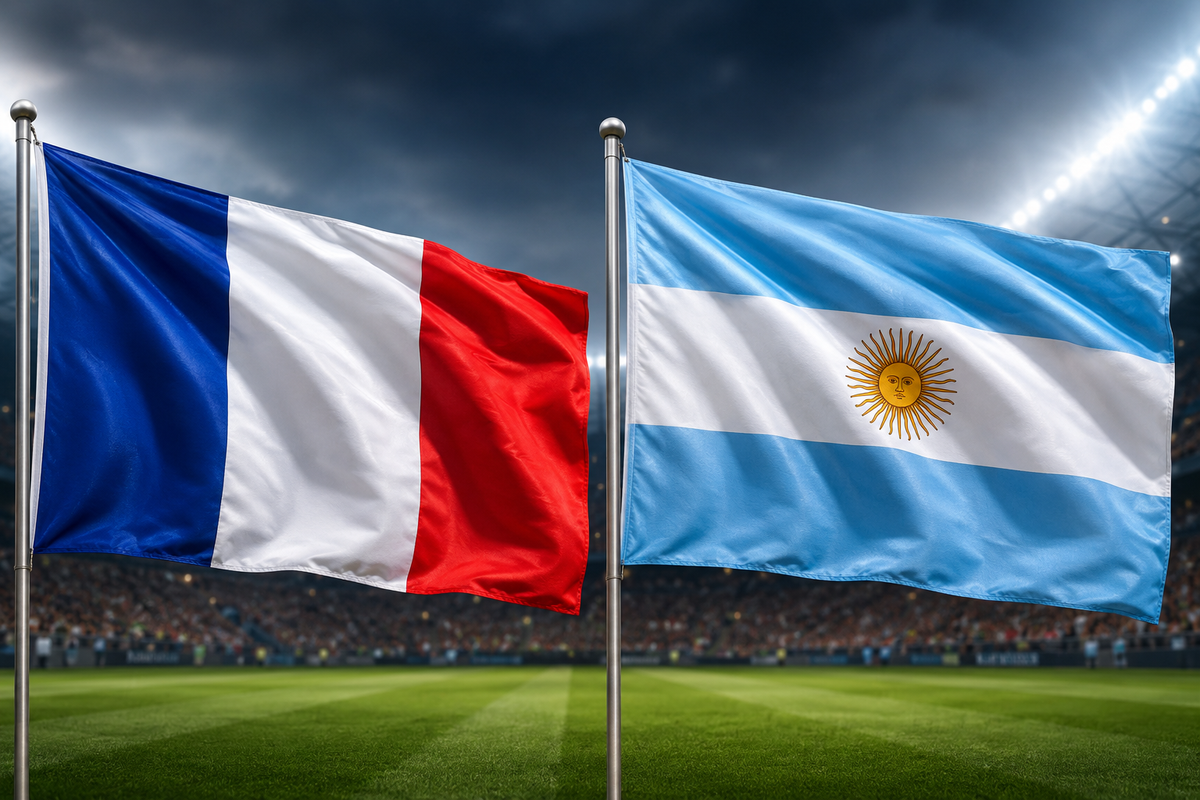 França e Argentina são favoritas para chegar à final da Copa do Mundo 2026. Foto: Reprodução