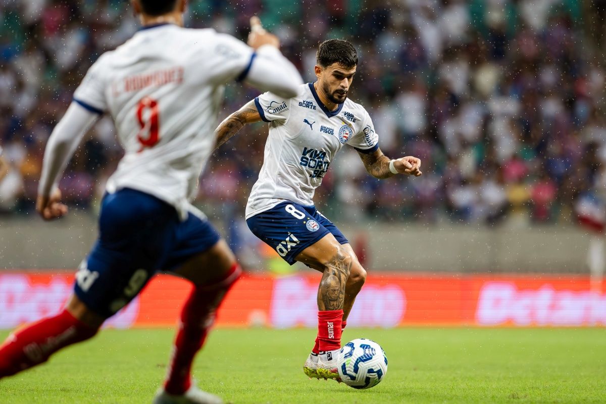 Cauly sai ou fica no Bahia? Rog&eacute;rio Ceni fala sobre situa&ccedil;&atilde;o do atleta. Foto: Let&iacute;cia Martins/EC Bahia