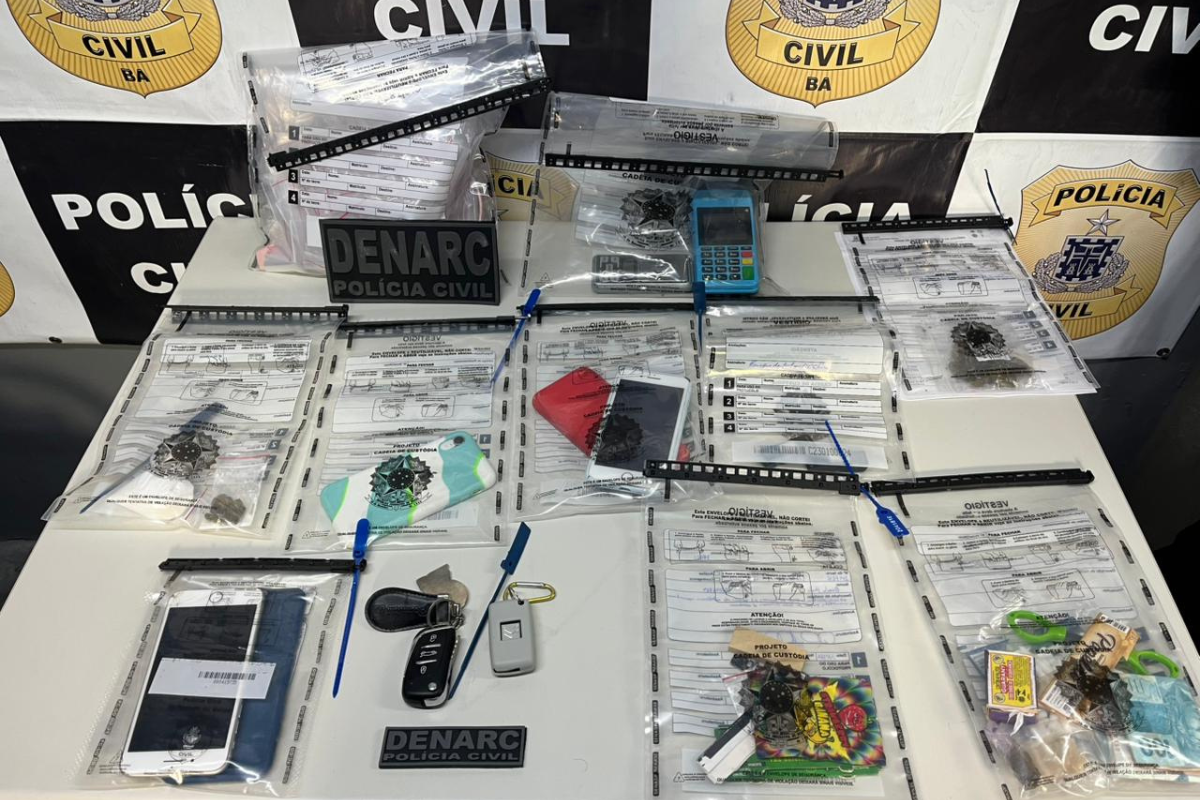 Operacao Contencao Prende Suspeita E Apreende Drogas Em Salvador | Foto: Lucas Cerqueira / Ascom PCBA