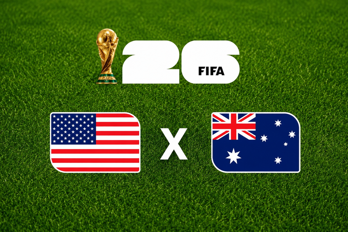 EUA e Austr&aacute;lia lutam pela lideran&ccedil;a do Grupo D da Copa do Mundo de 2026