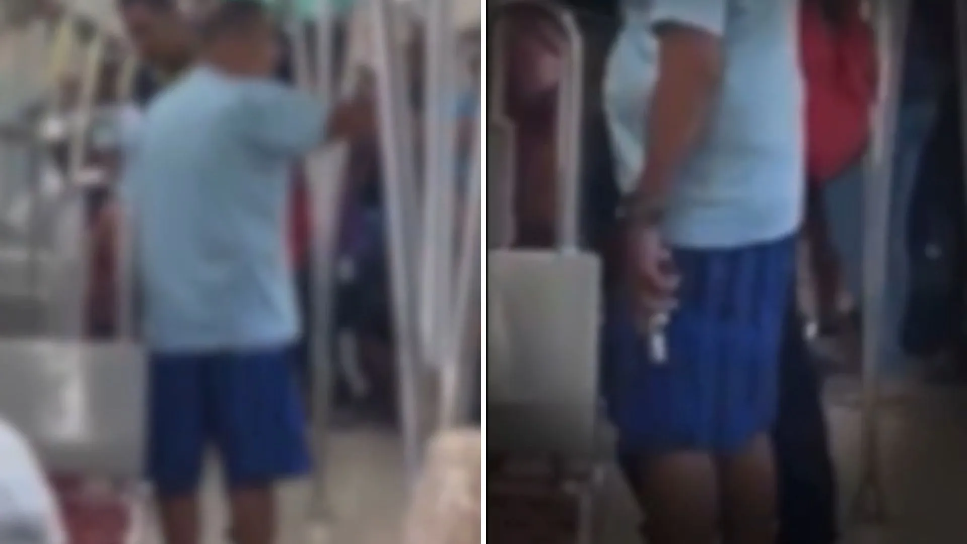 VÍDEO: homem saca arma durante discussão no metrô de Salvador