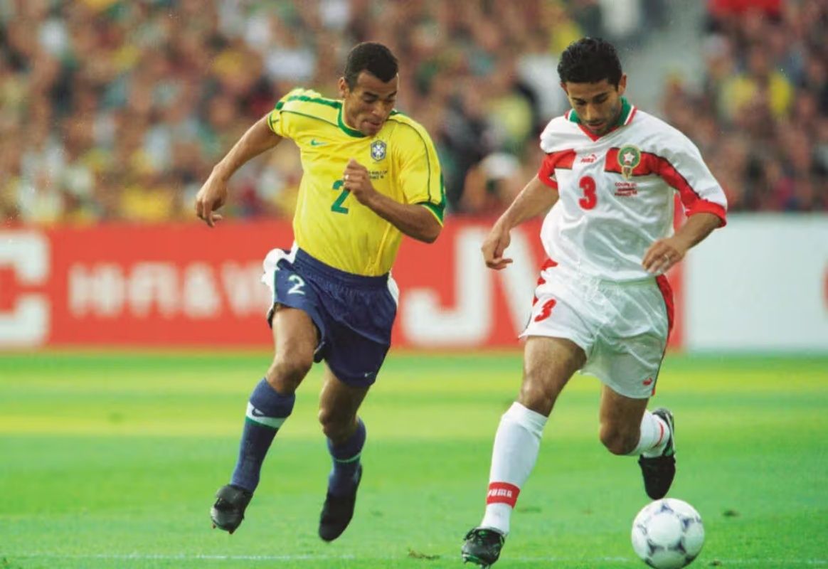 Brasil x Marrocos. Foto: Reprodu&ccedil;&atilde;o/Placar
