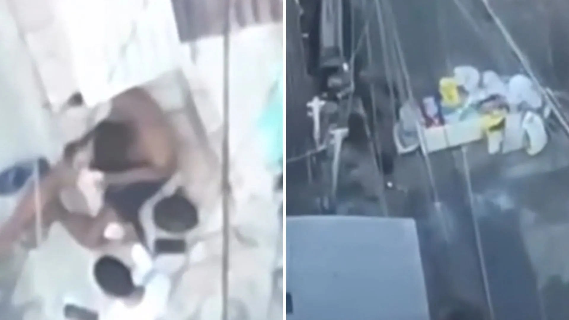 VÍDEO: Suspeitos são flagrados montando barricadas em São Caetano