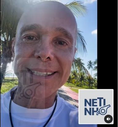 Netinho raspou cabeça durante tratamento | Foto: Instagram/@netinhooficialbrasileiro