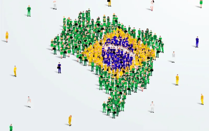 O termo Censo refere-se ao conjunto de dados estatísticos que detalham as características dos habitantes de uma nação, estado ou cidade/Foto: Jelina Preethi/Getty Images