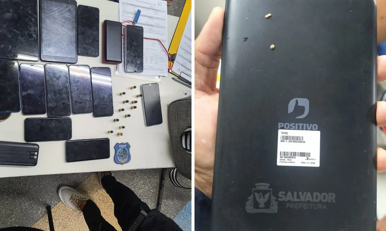 Homem é preso com celulares e tablets roubados da Prefeitura de Salvador