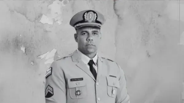 Sargento Tiberio foi uma das vítimas fatais. Foto: Redes Sociais
