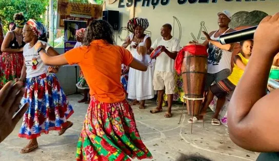 Sarau Cultura Urbana Afro Futuro é realizado gratuitamente no Quilombo Quingoma, em Lauro de Freitas 