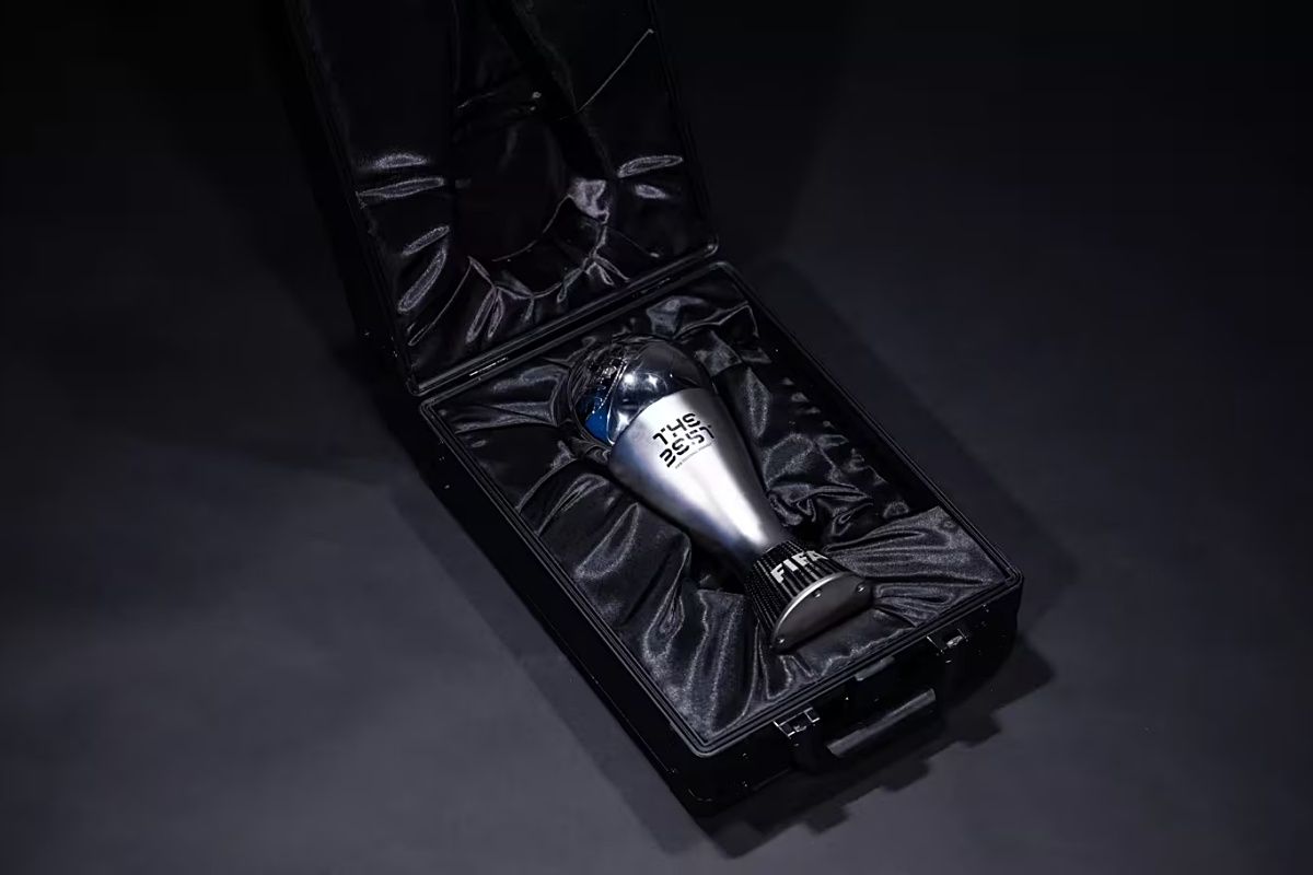 Al&eacute;m de Dembel&eacute; receber o pr&ecirc;mio de Melhor Jogador, o The Best da Fifa premiou destaques da temporada, al&eacute;m do Pr&ecirc;mio Puskas de gol mais bonito. Foto: Fifa