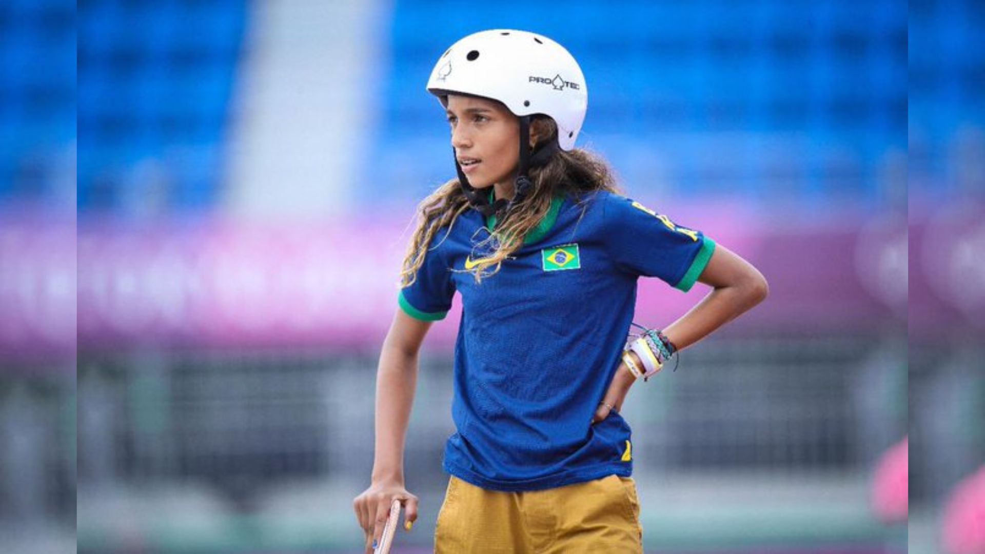 Rayssa Leal fatrou prata em T&oacute;quio (2021) e se tornou a mais jovem medalhista ol&iacute;mpica do Brasil | Foto: Wander Roberto/COB