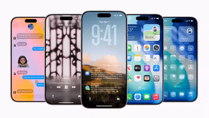 Novo iOS 26| Foto: Divulgação Apple 