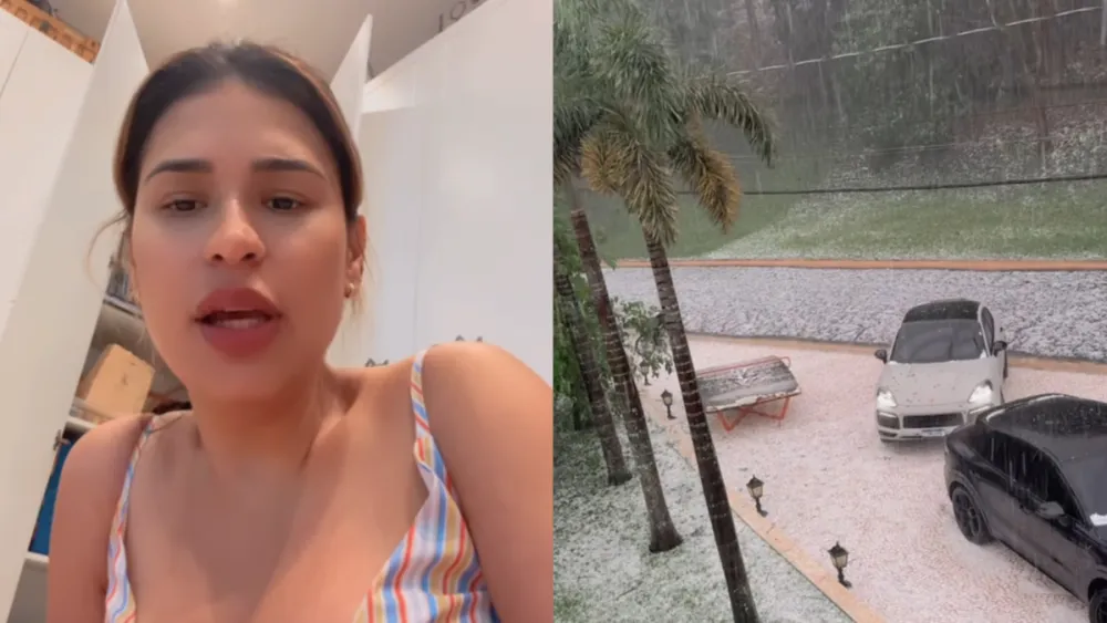 Simone Mendes tem mansão alagada em São Paulo após temporal