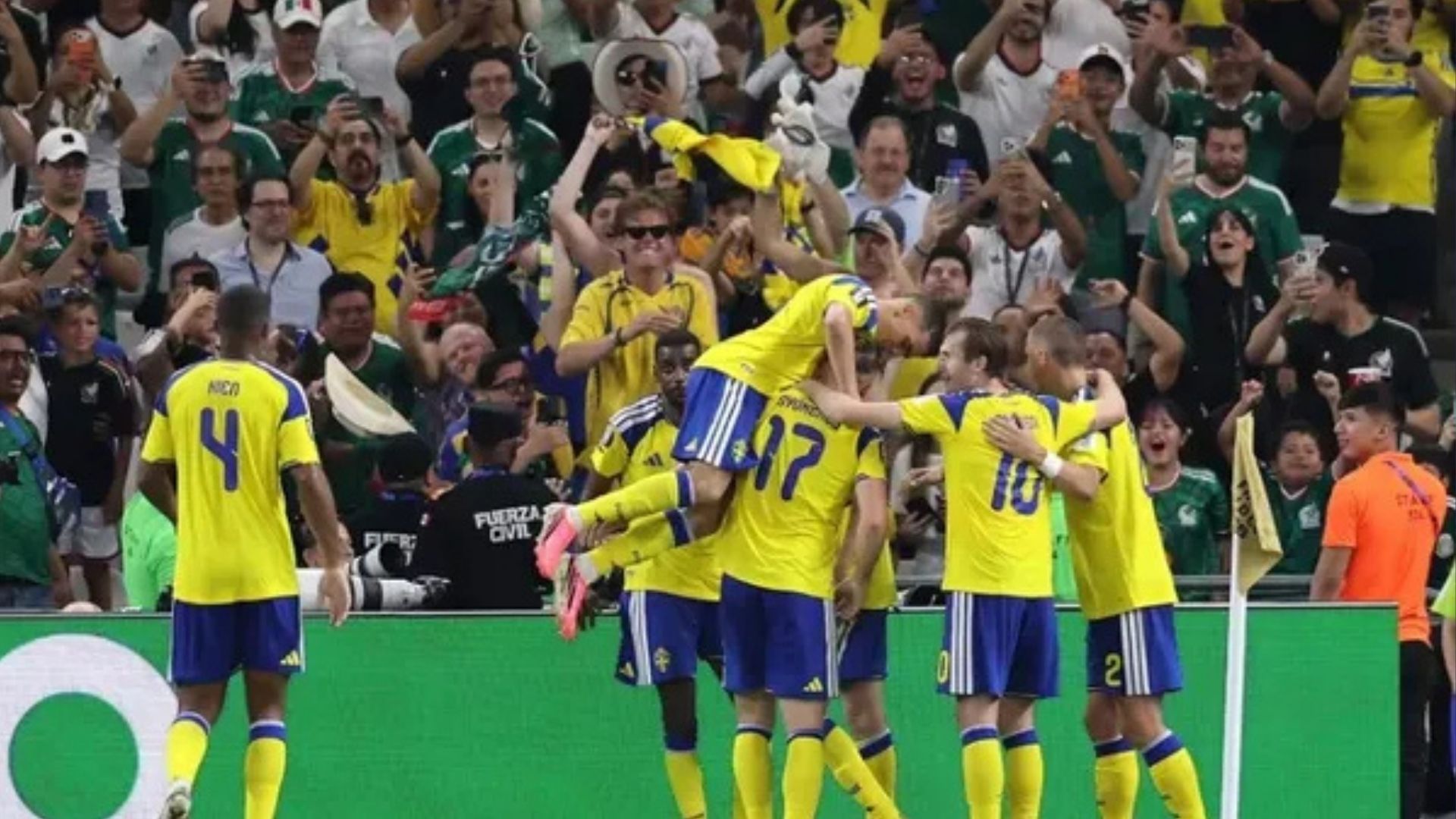 Su&eacute;cia atropela a Tun&iacute;sia aplicando goleada de 5 a 1. Foto: Reprodu&ccedil;&atilde;o | Fifa.Com