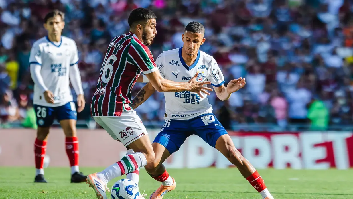 Bahia e Fluminense jogam na Fonte Nova. Foto: Let&iacute;cia Martins | ECB