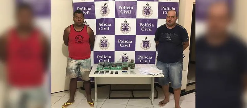‘AQUI NÃO’: Traficante internacional é preso com 10 kg de maconha no interior do estado