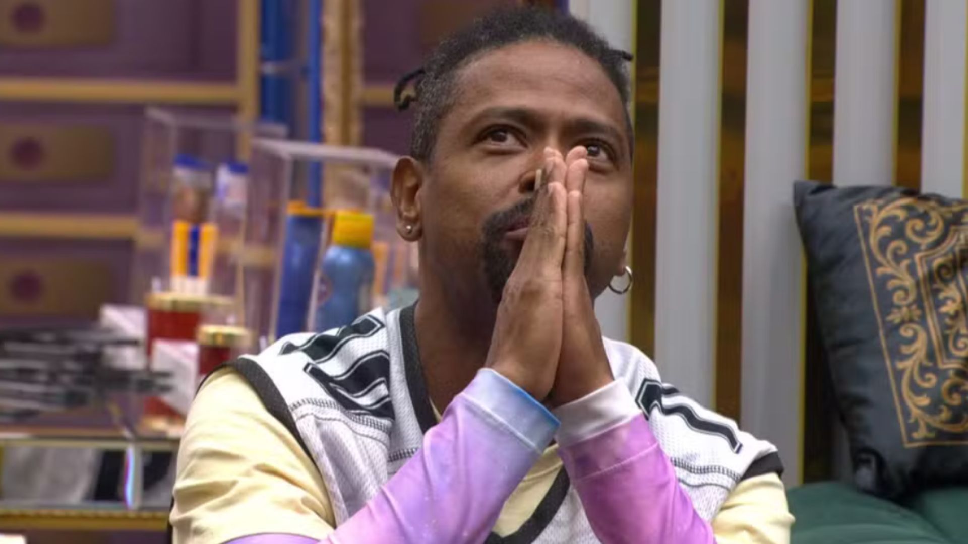 Leandro Boneco no BBB 26. Foto: Globoplay