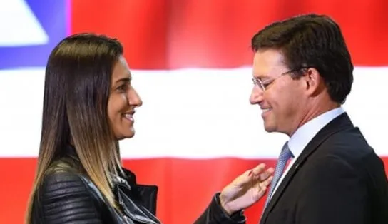 Esposa de João Roma o parabeniza por aparecer pela 1ª vez em pesquisa eleitoral como candidato ao governo