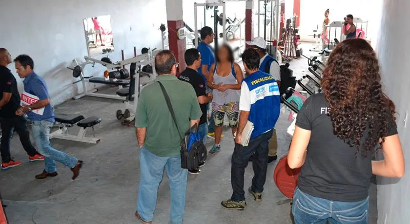 Nove academias de Salvador são fechadas durante operação integrada